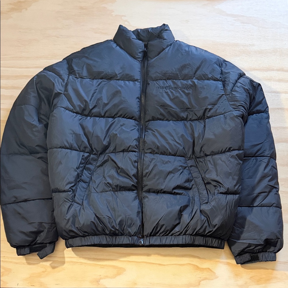 The Hundreds Men's Black Puffer Jacket
